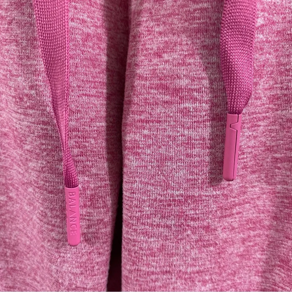 Balance Athletica Womens Large Jogger Sweatpants Yoga Active Heathered Pink - Picture 4 of 10